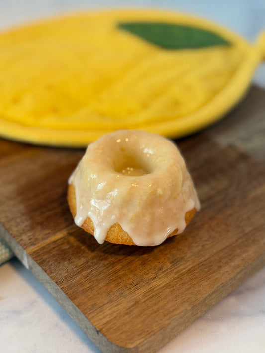 Bright and Zesty Lemon Mini Bundt Cakes (Stand Mixer Recipe)