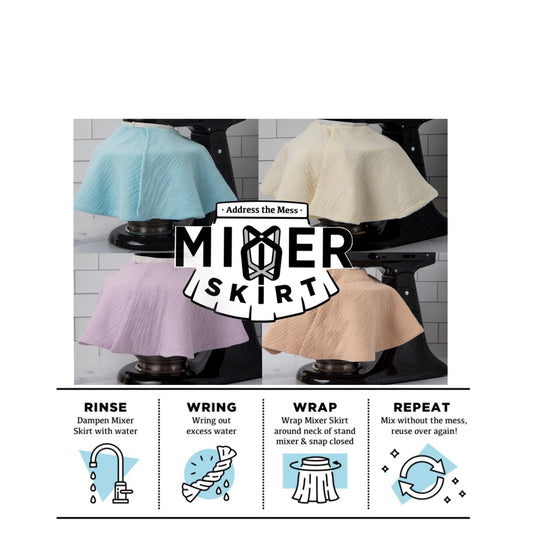 Enhance Your Baking Experience with Our Fabric Splash Guard for Stand Mixers