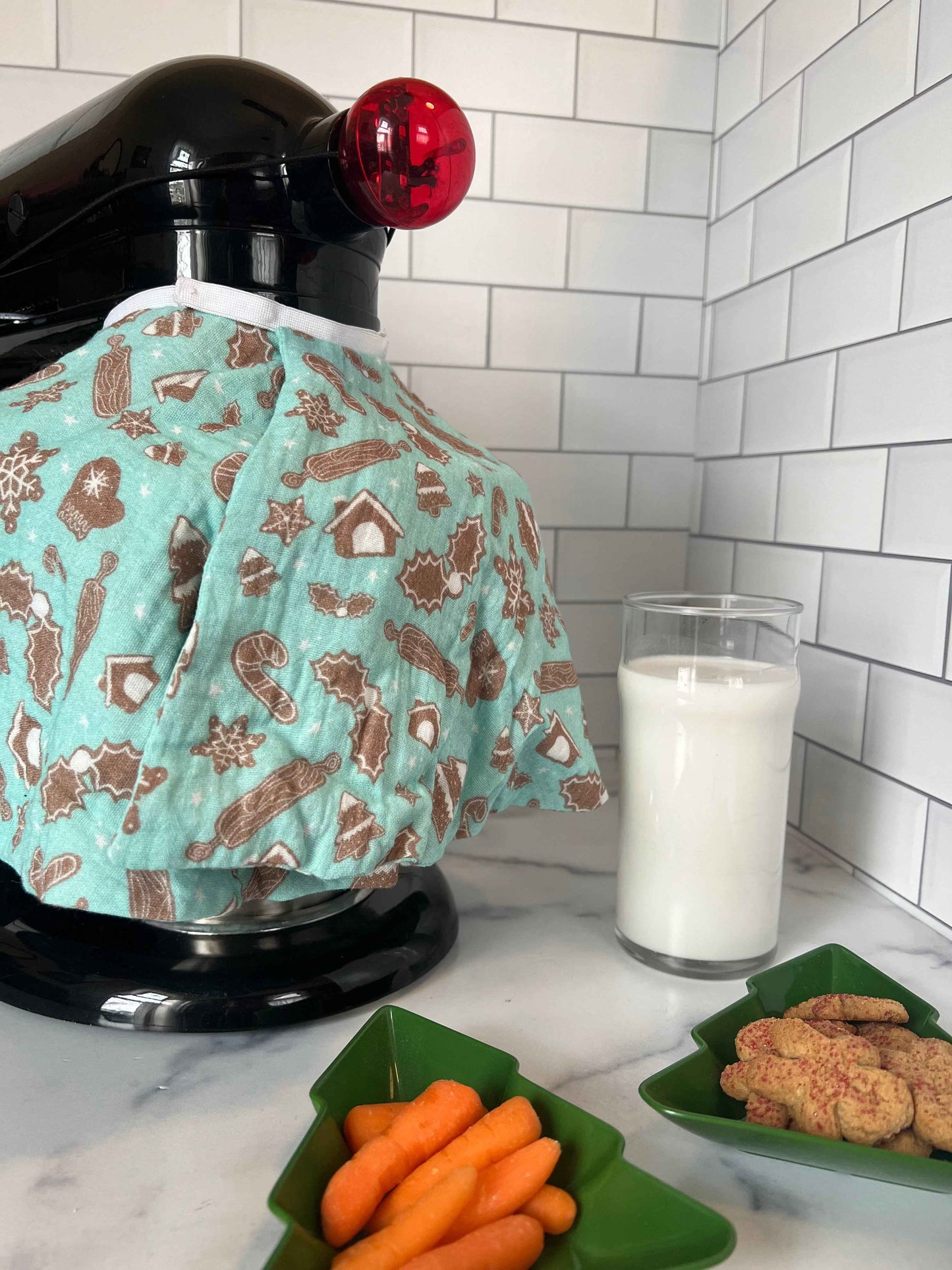 Mixer Skirt - Splash Guard for Stand Mixer - Gingerbread Limited Edition