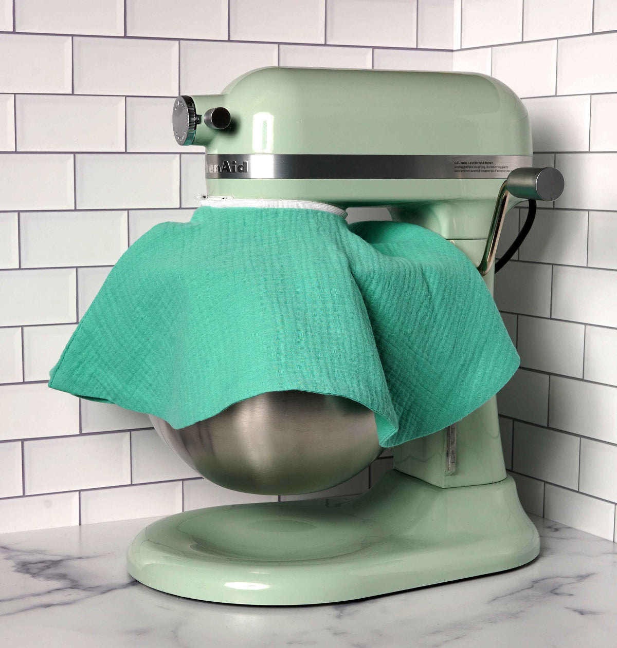 Mixer Skirt - Splash Guard for Stand Mixers - Mint Chip