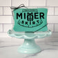 Mixer Skirt Fabric Splash Guard for Stand Mixers Mint Chip