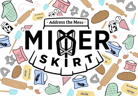 Give the gift of The Mixer Skirt and let your favorite baker choose the color they love.